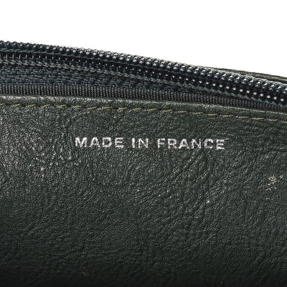 Chanel Calfskin Quilted Chain Around Boy Wallet On Chain WOC Green 7 of 10