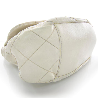 Chanel Leather On The Road XL Flap Ivory 4 of 9