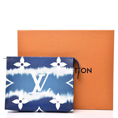 Louis Vuitton Monogram Escale Toiletry Pouch 26 Blue 10 of 10