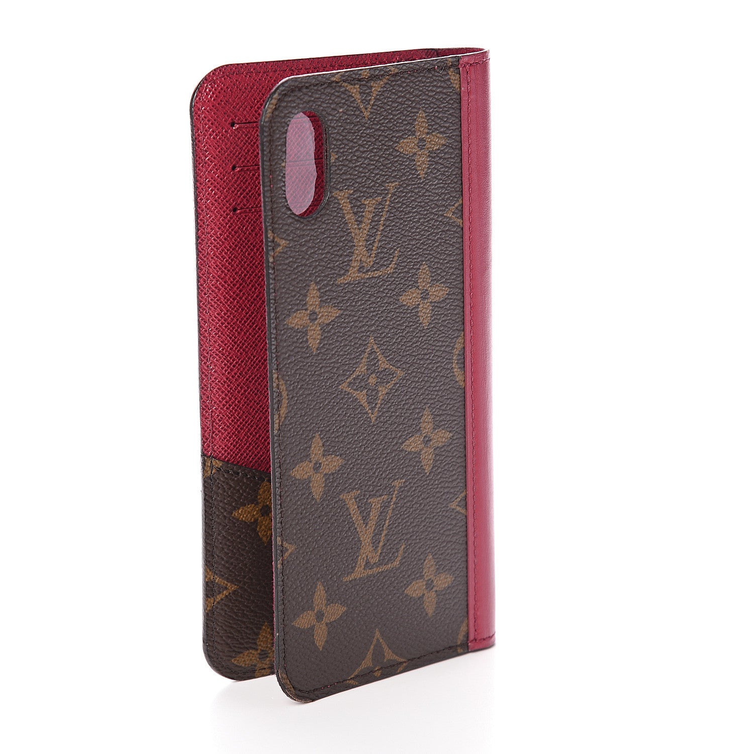 Louis Vuitton Monogram iPhone XS Max Folio Case Fuchsia 2 of 5