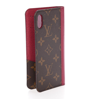 Louis Vuitton Monogram iPhone XS Max Folio Case Fuchsia 2 of 5