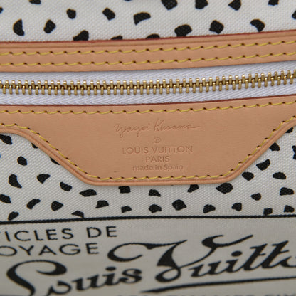 Louis Vuitton Monogram Kusama Waves Neverfull MM White 6 of 8