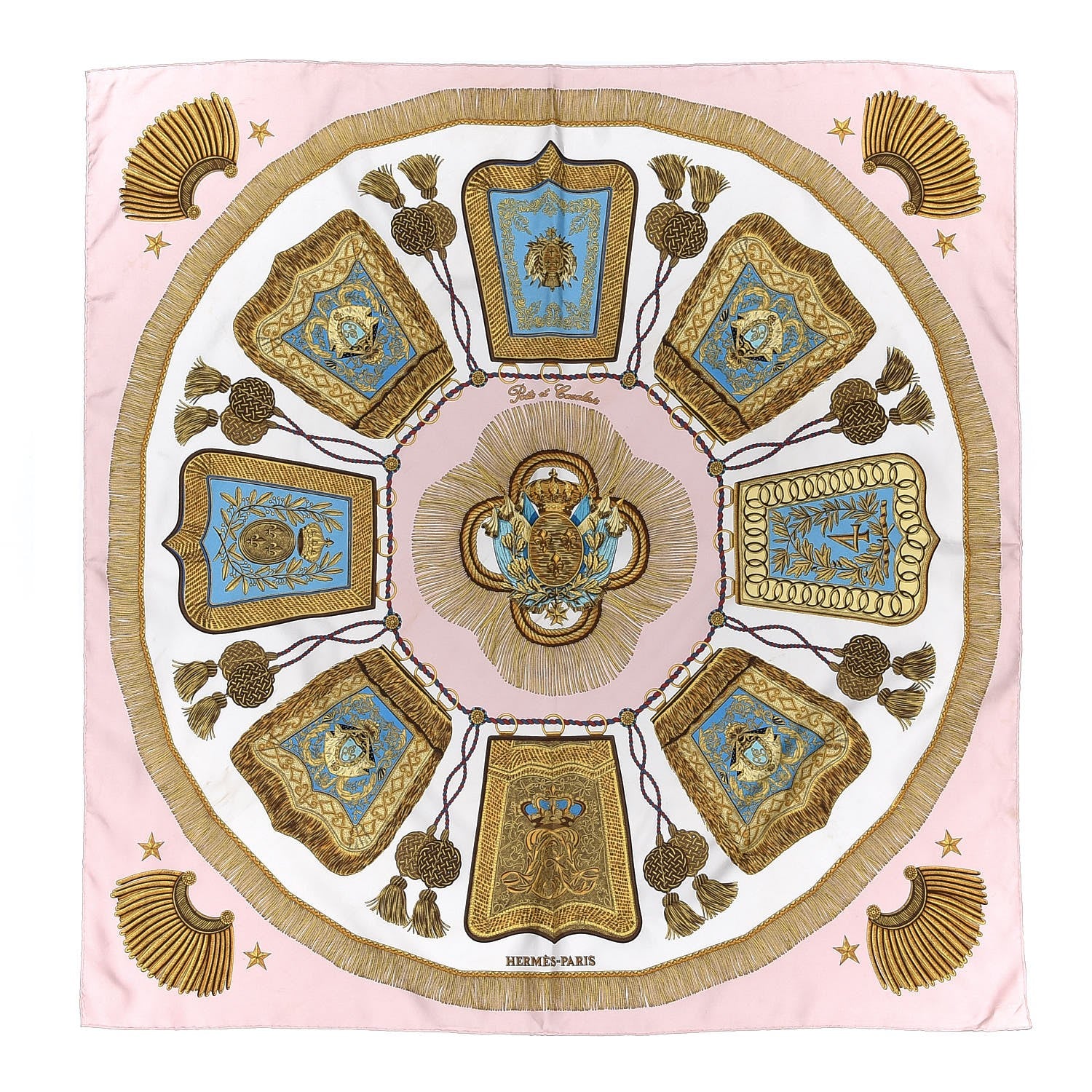 Hermes Poste et Cavalerie Scarf 90 1 of 4
