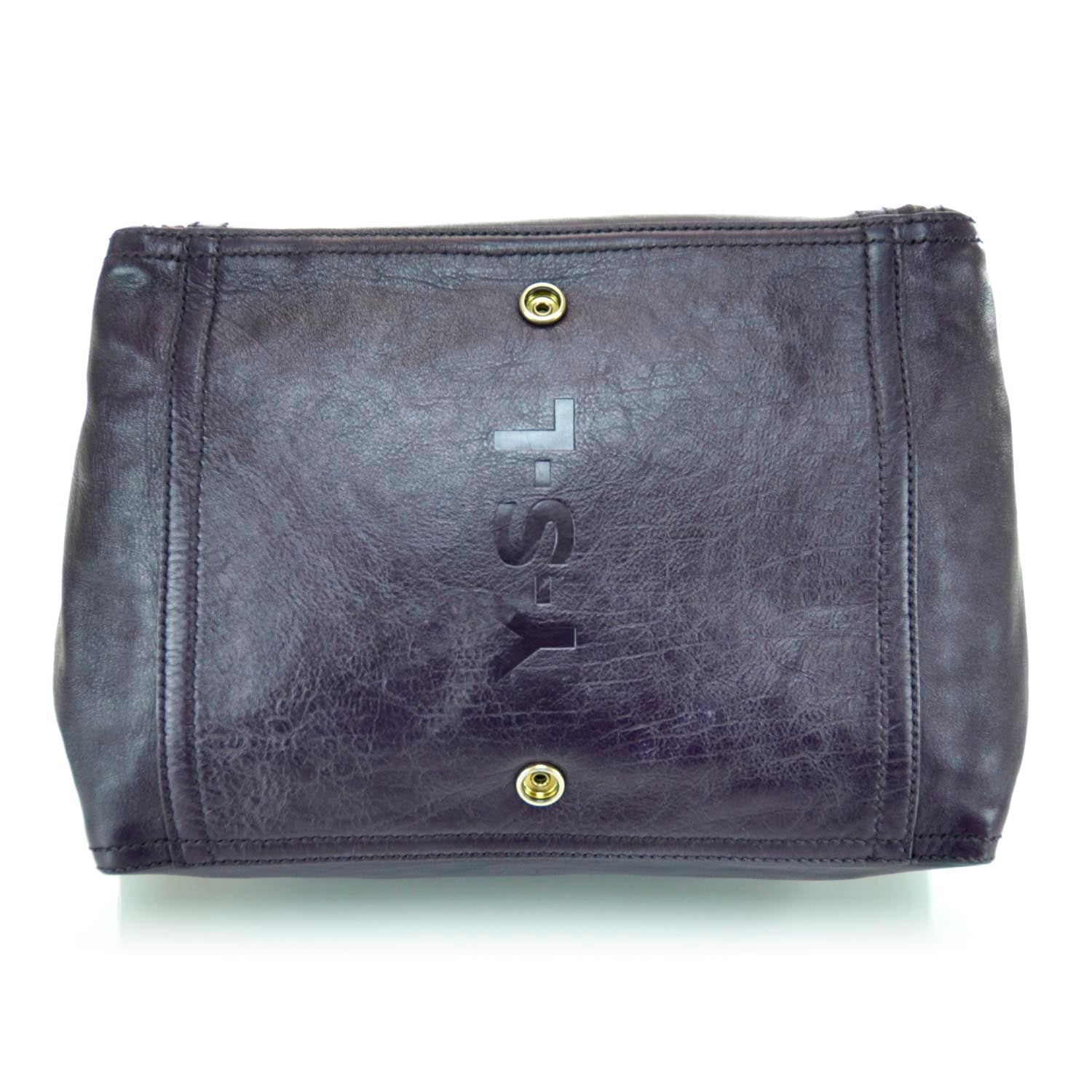 Saint Laurent Large Downtown Tote Purple 5 of 10