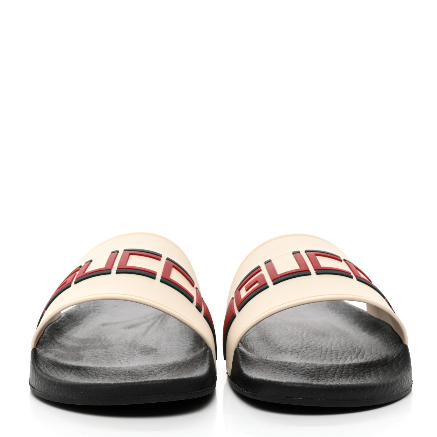 Gucci Rubber Gucci Mens Slide Sandals 11 Great White 2 of 9