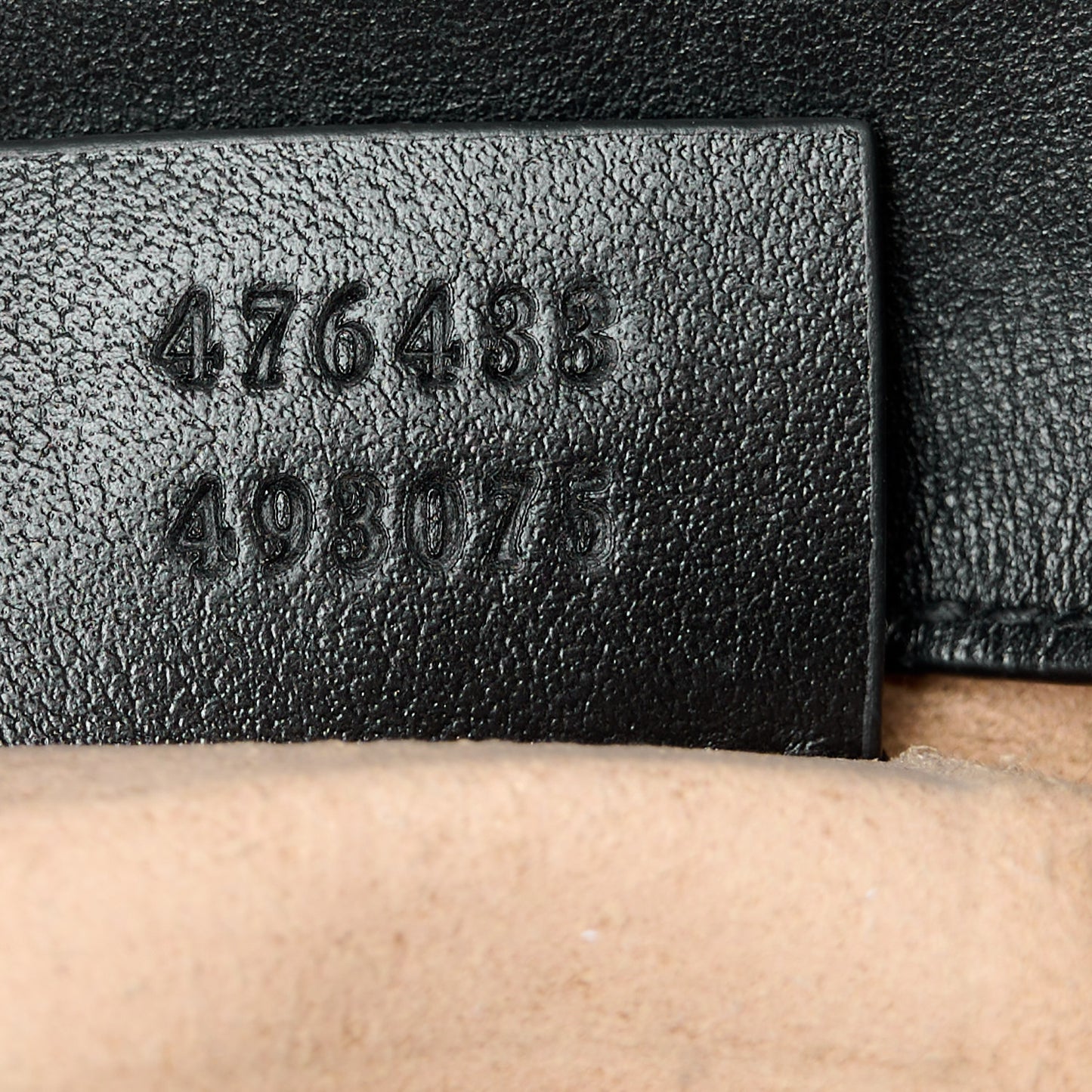 Calfskin Matelasse Super Mini GG Marmont Shoulder Bag Black