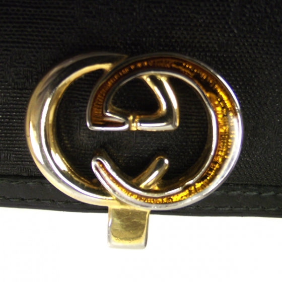 Gucci Monogram French Wallet Black 10 of 10