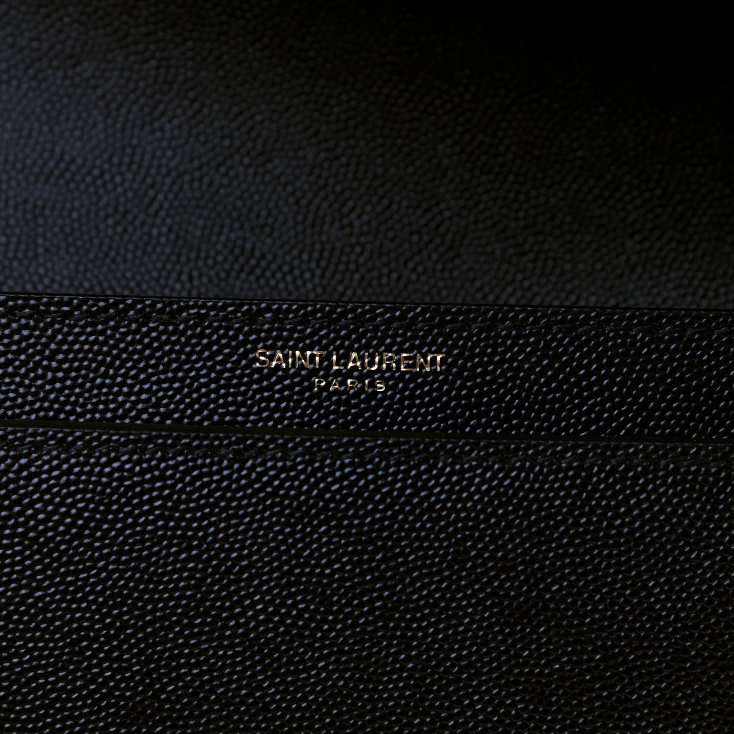 Saint Laurent Grain De Poudre Monogram Cassandra Clasp Bag Black Rouge Legion 7 of 10