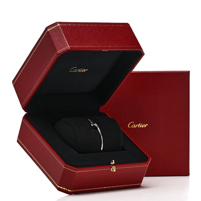 Cartier 18K White Gold Juste Un Clou Bracelet 17 5 of 5