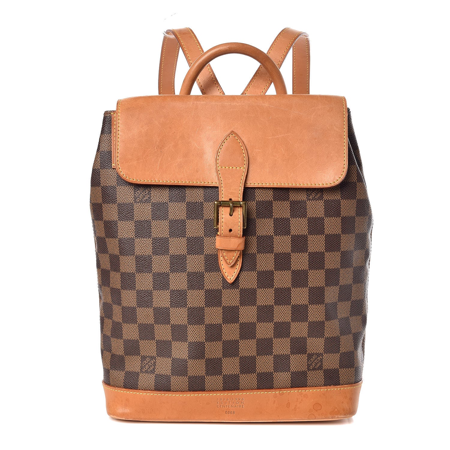 Louis Vuitton Damier Ebene Soho Centenaire Backpack 1 of 11