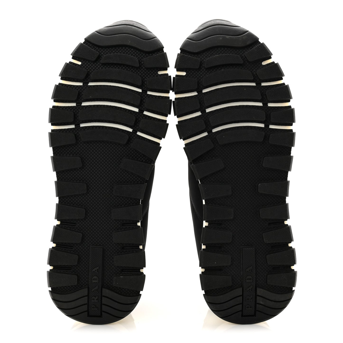 Re-Nylon Piuma Logo Quilted 45mm Sneakers 36.5 Black