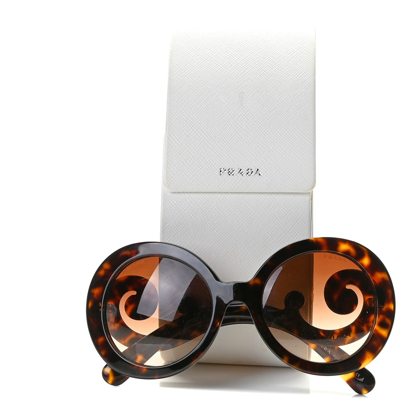 Acetate Baroque Sunglasses SPR 27N Tortoise