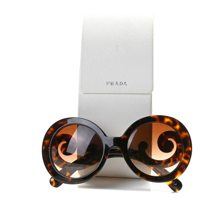 Prada Acetate Baroque Sunglasses SPR 27N Tortoise 8 of 8