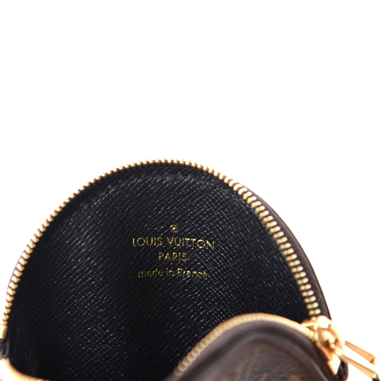 Mini Monogram Trio Pouch Round Coin Purse
