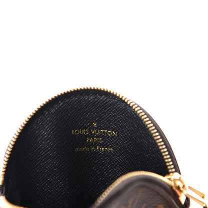 Louis Vuitton Mini Monogram Trio Pouch Round Coin Purse 6 of 7