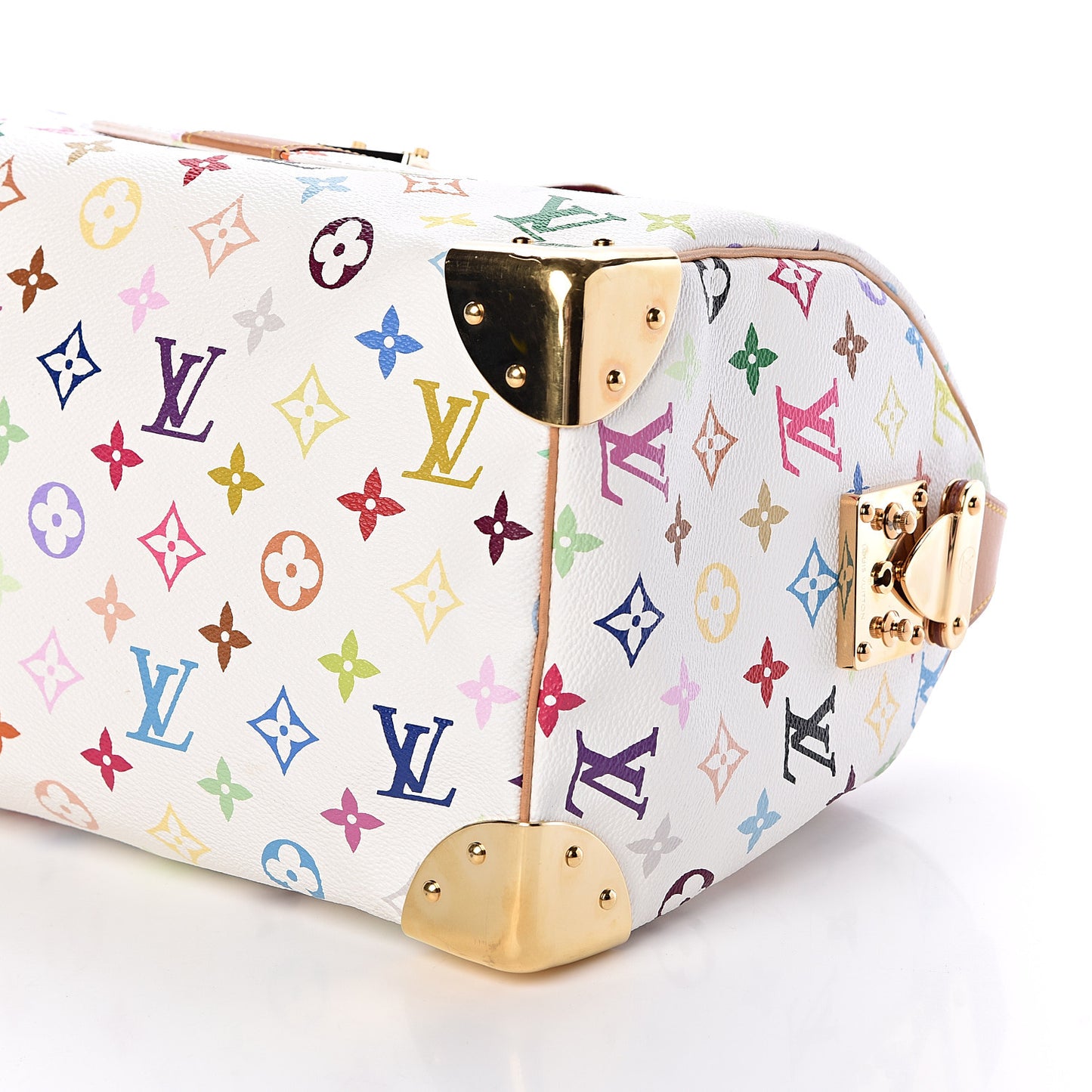 Monogram Multicolor Speedy 30 White