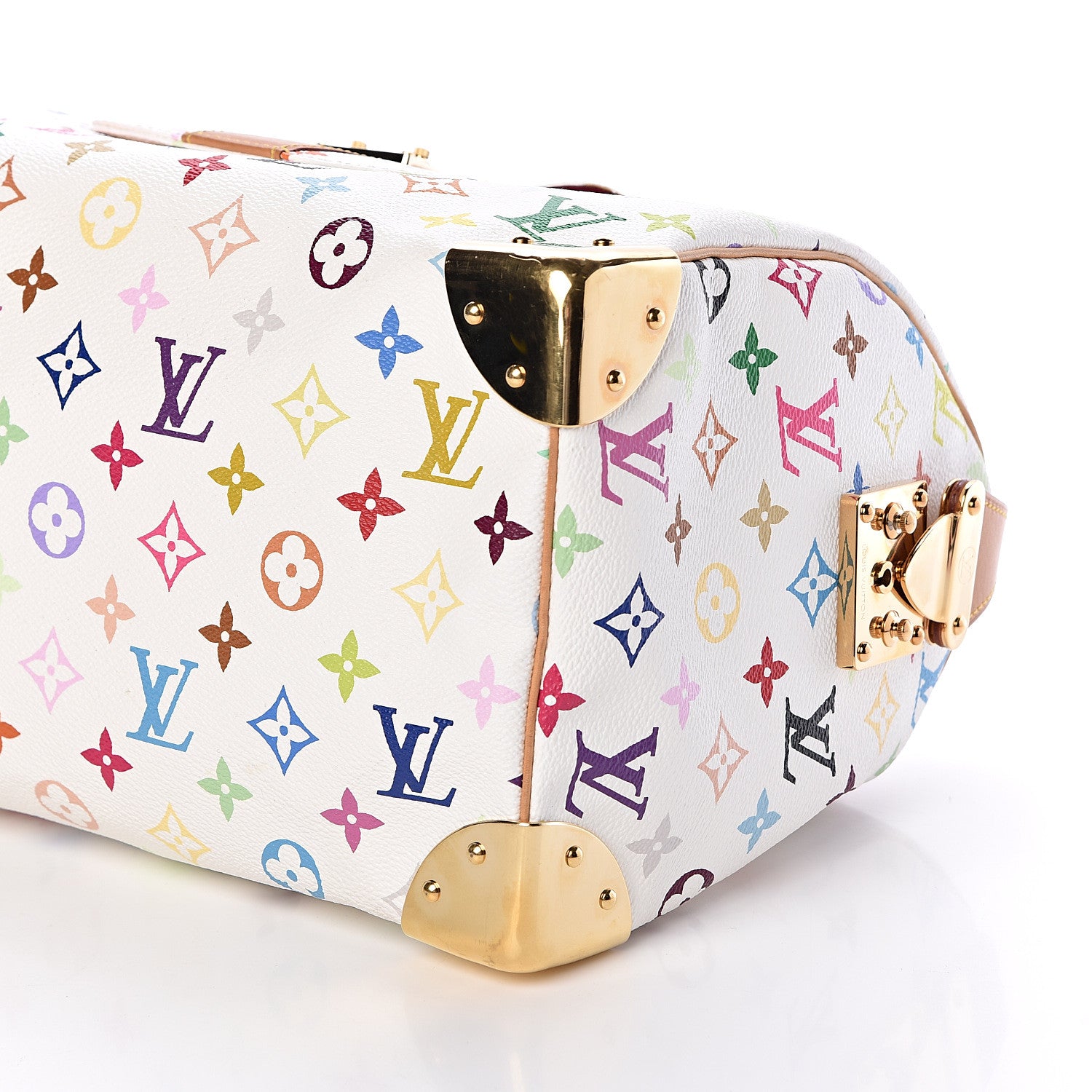 Louis Vuitton Monogram Multicolor Speedy 30 White 9 of 9