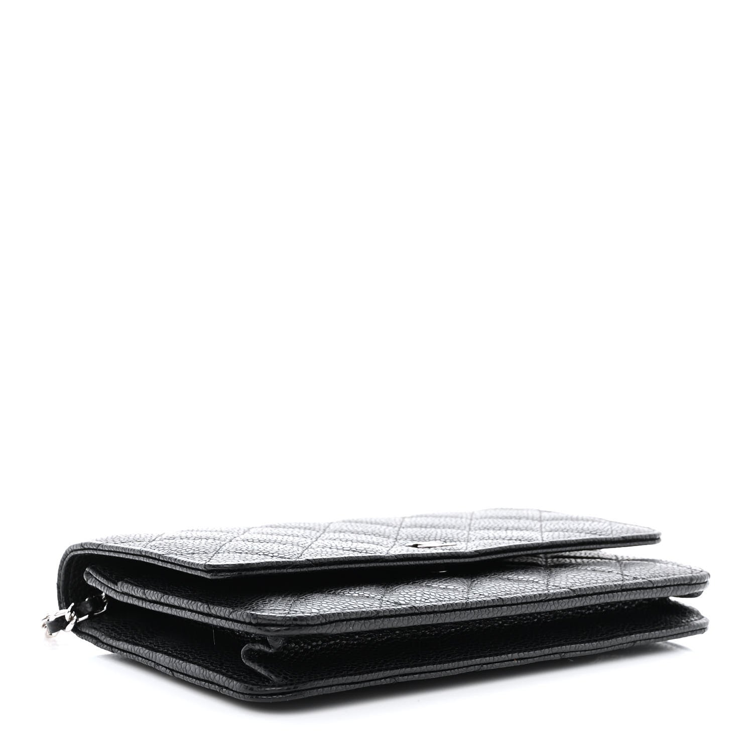 Chanel Caviar Quilted Wallet on Chain WOC Black 4 of 13