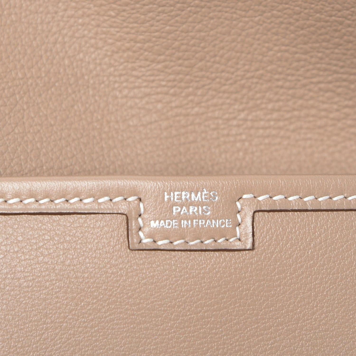Hermes Swift Jige Duo Clutch Etoupe 10 of 11
