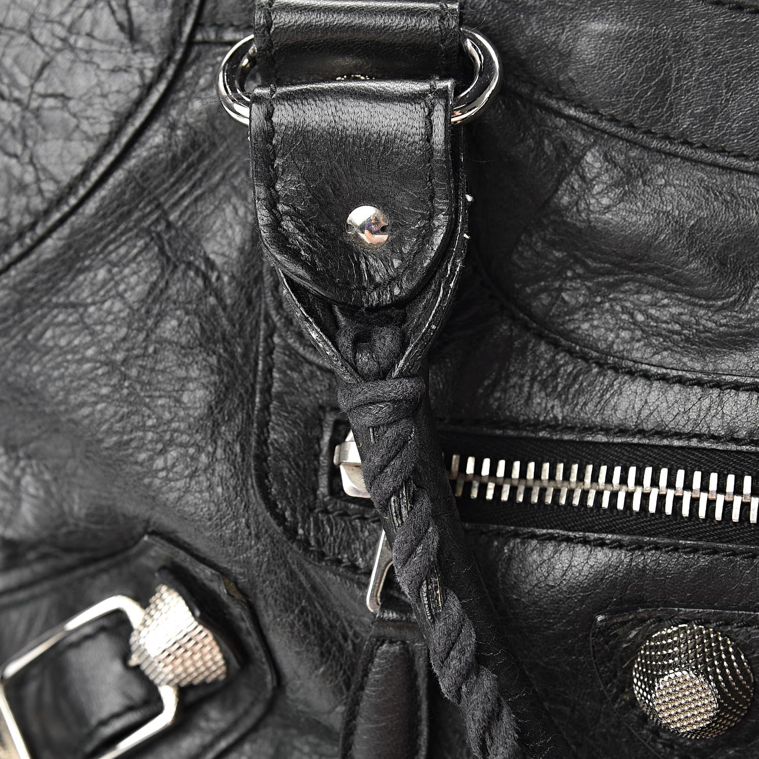 Balenciaga Agneau Giant 21 Silver Hardware Part Time Black 18 of 19