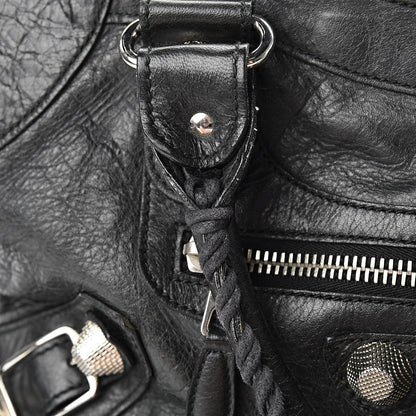 Balenciaga Agneau Giant 21 Silver Hardware Part Time Black 18 of 19
