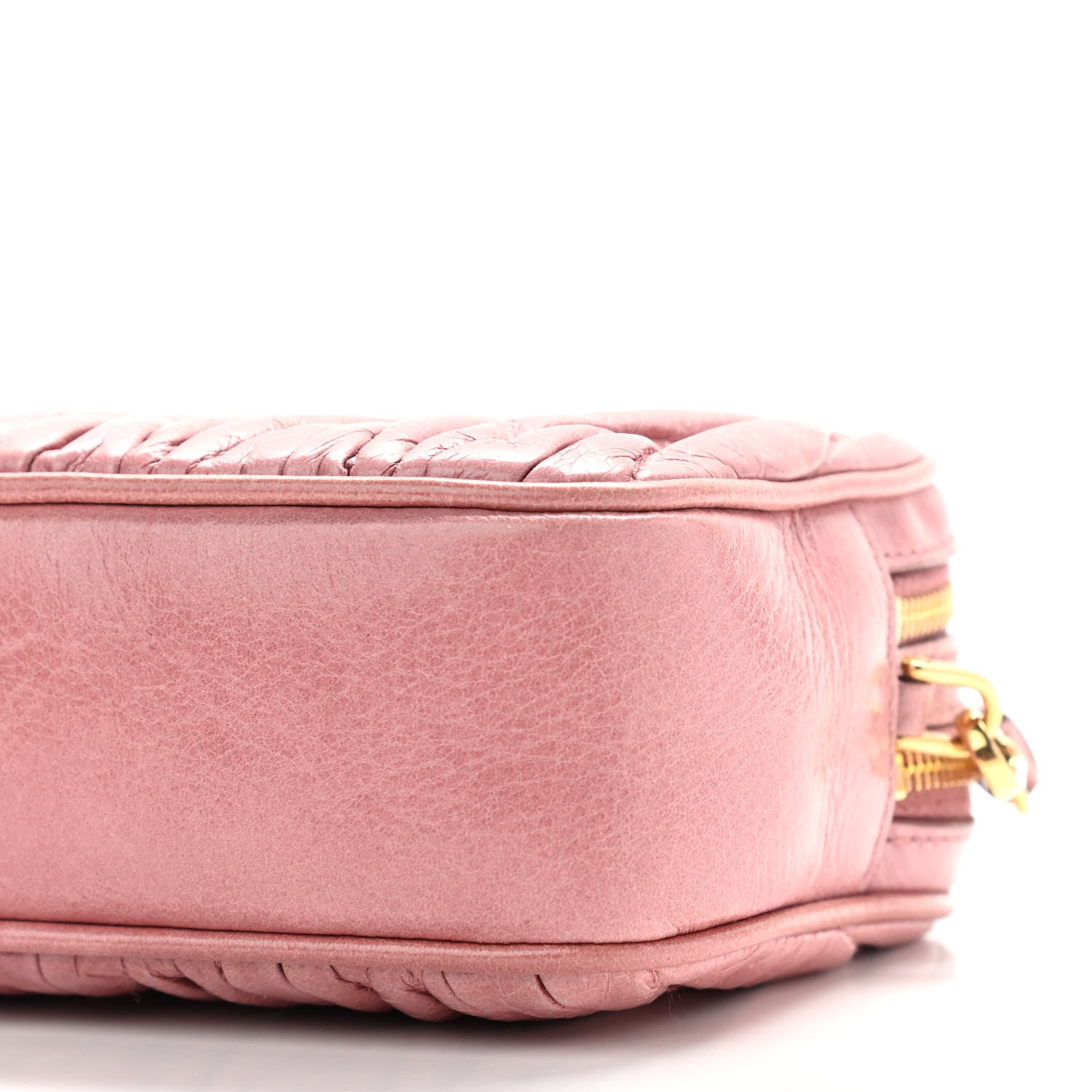 Miu Miu Nappa Matelasse Double Zip Chain Shoulder Bag 10 of 12