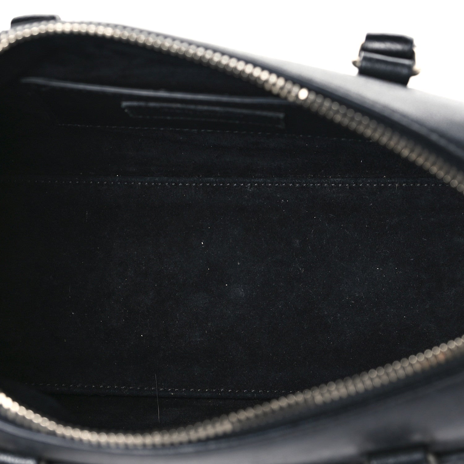 Saint Laurent Sheepskin Matelasse Chevron Baby Duffle Black 5 of 8