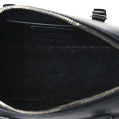 Saint Laurent Sheepskin Matelasse Chevron Baby Duffle Black 5 of 8