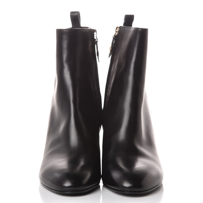 Louis Vuitton Lambskin Upstage Ankle Boots 40 Black 2 of 10