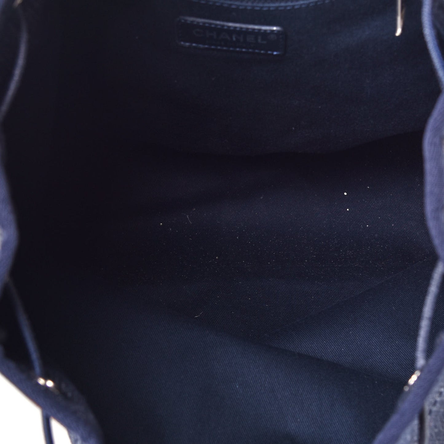 Canvas Large Deauville Backpack Denim Blue