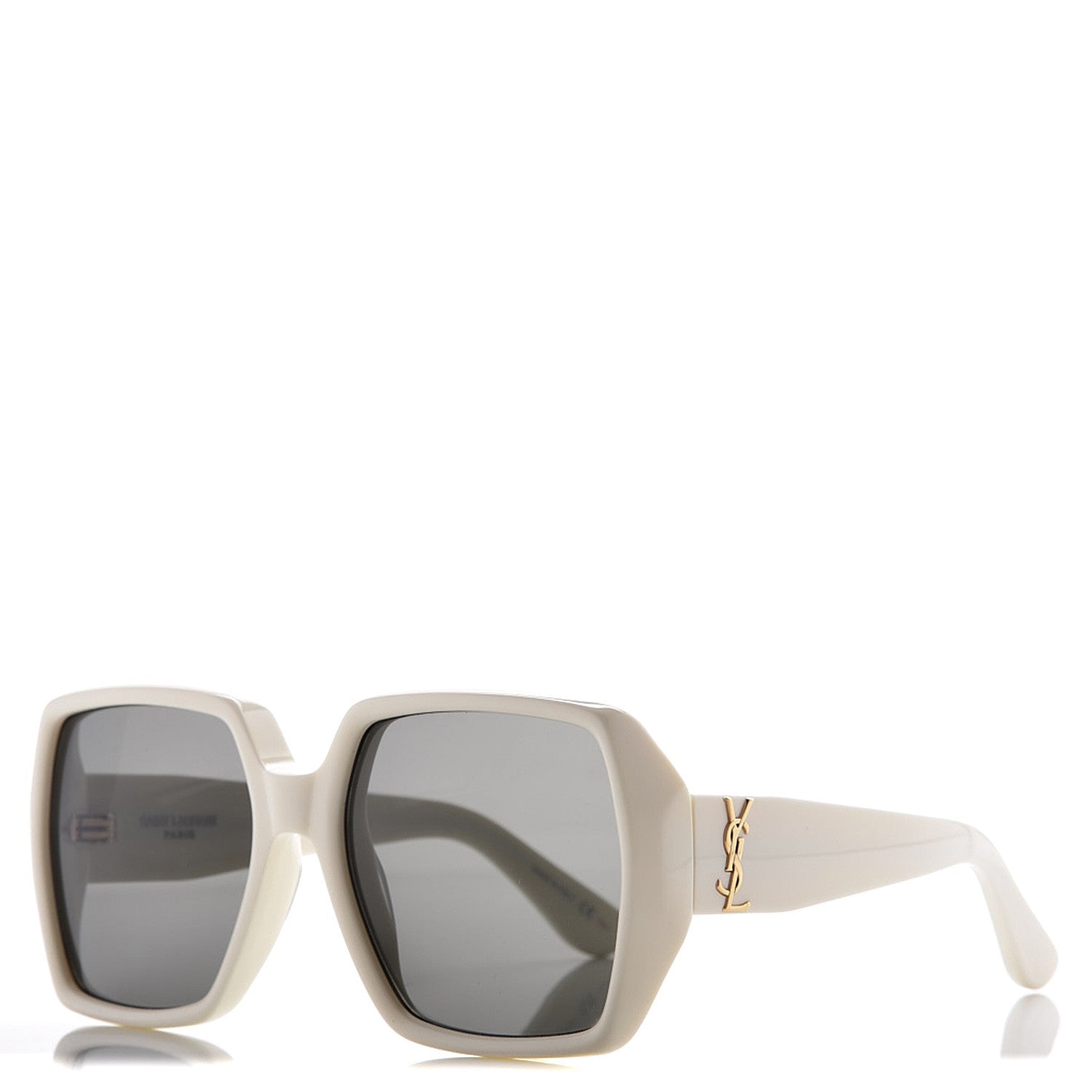 Saint Laurent SL M2 Sunglasses Ivory 1 of 8