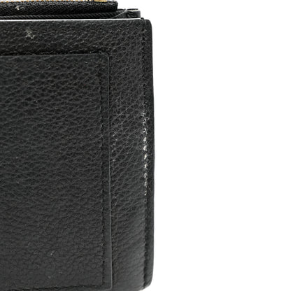Louis Vuitton Calfskin Lockme Wallet Black 7 of 12