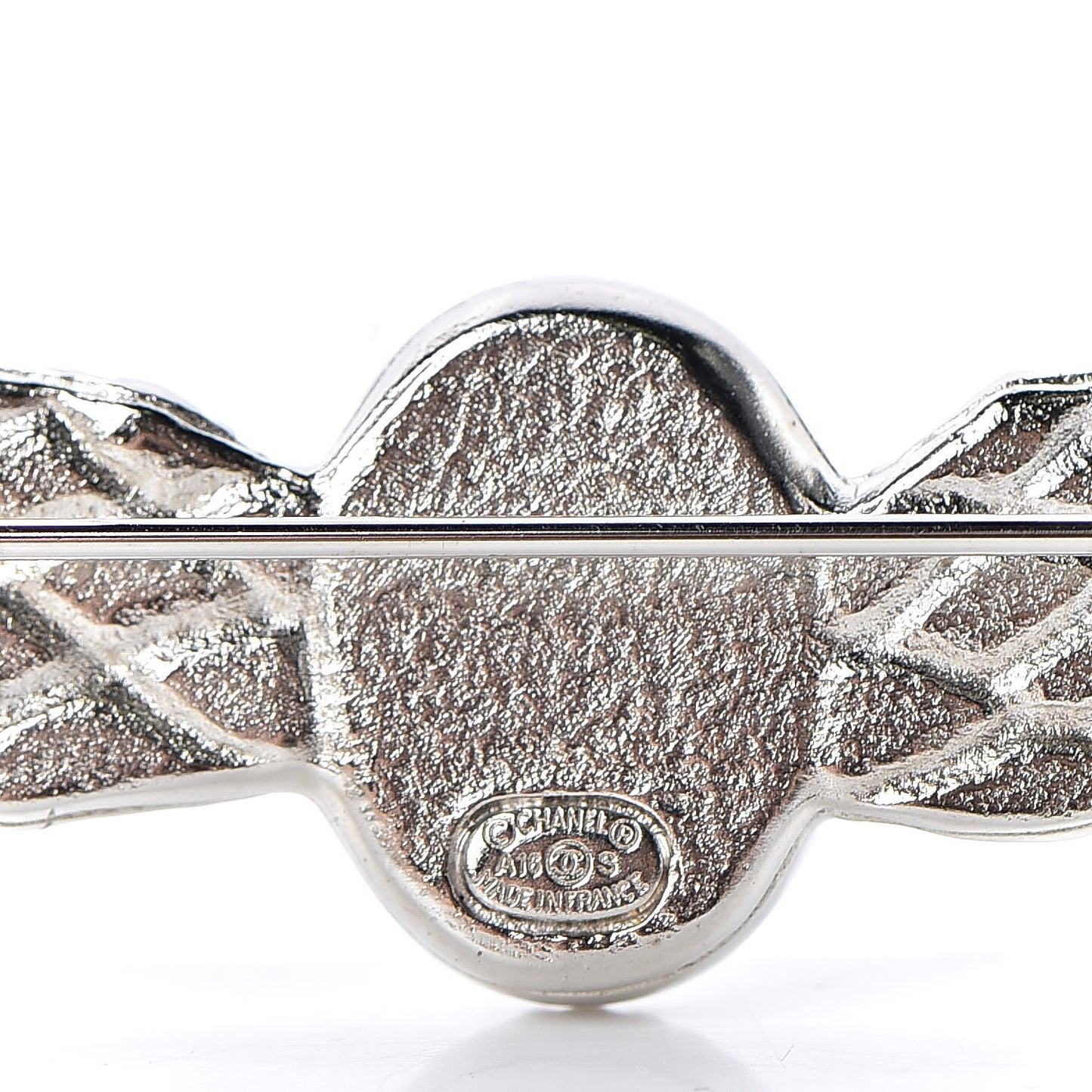 Crystal Wings Brooch Silver