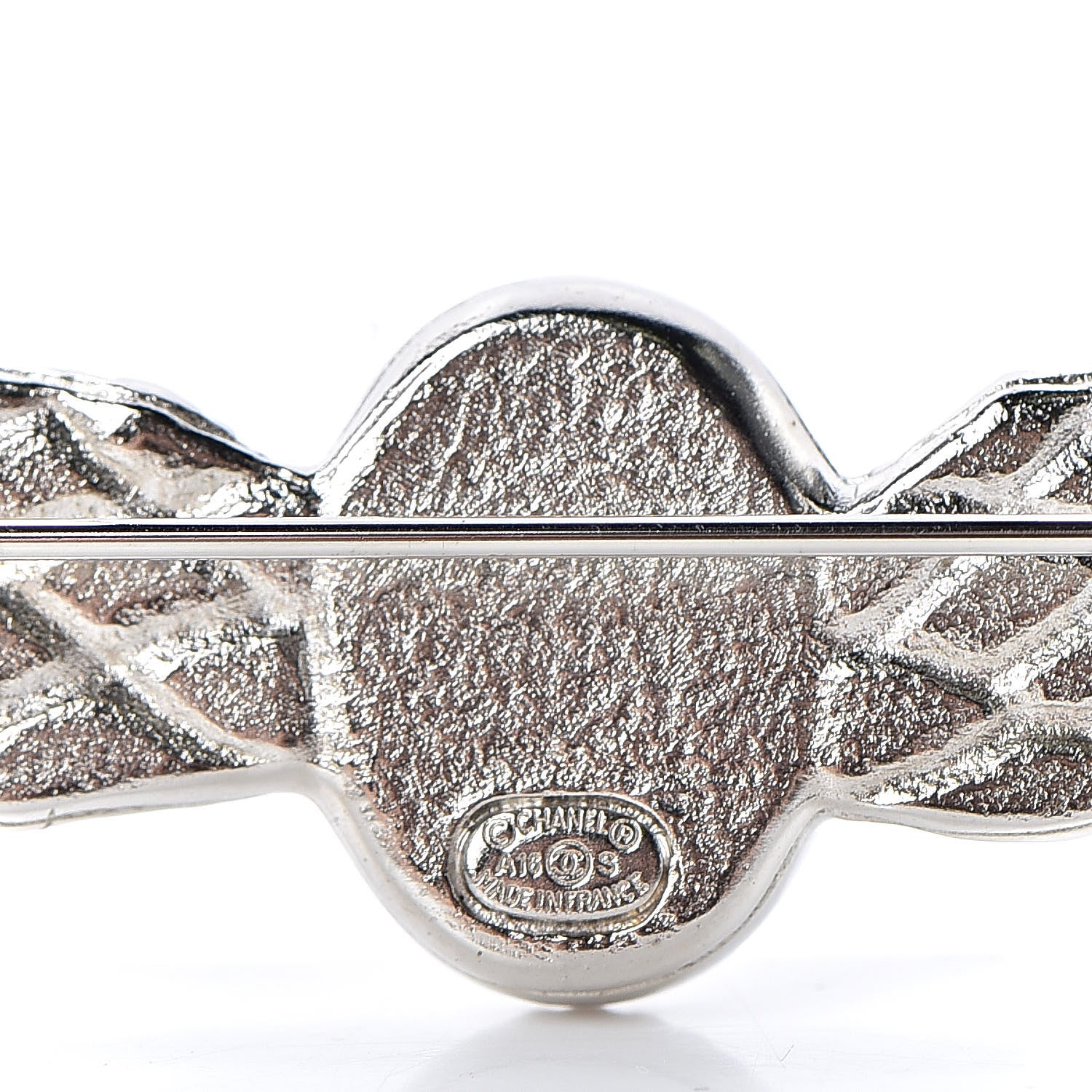 Chanel Crystal Wings Brooch Silver 4 of 5