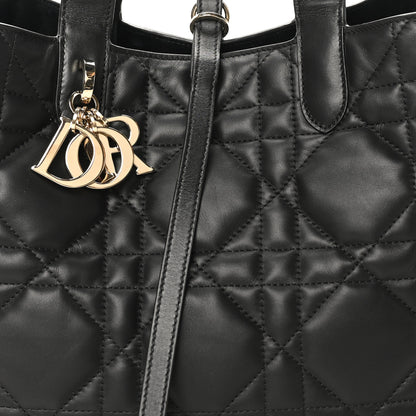 Christian Dior Calfskin Macrocannage Medium Toujours Black 8 of 10