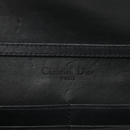 Christian Dior Metallic Patent Micro-Cannage Small Diorama Flap Bag Onyx Black 6 of 13
