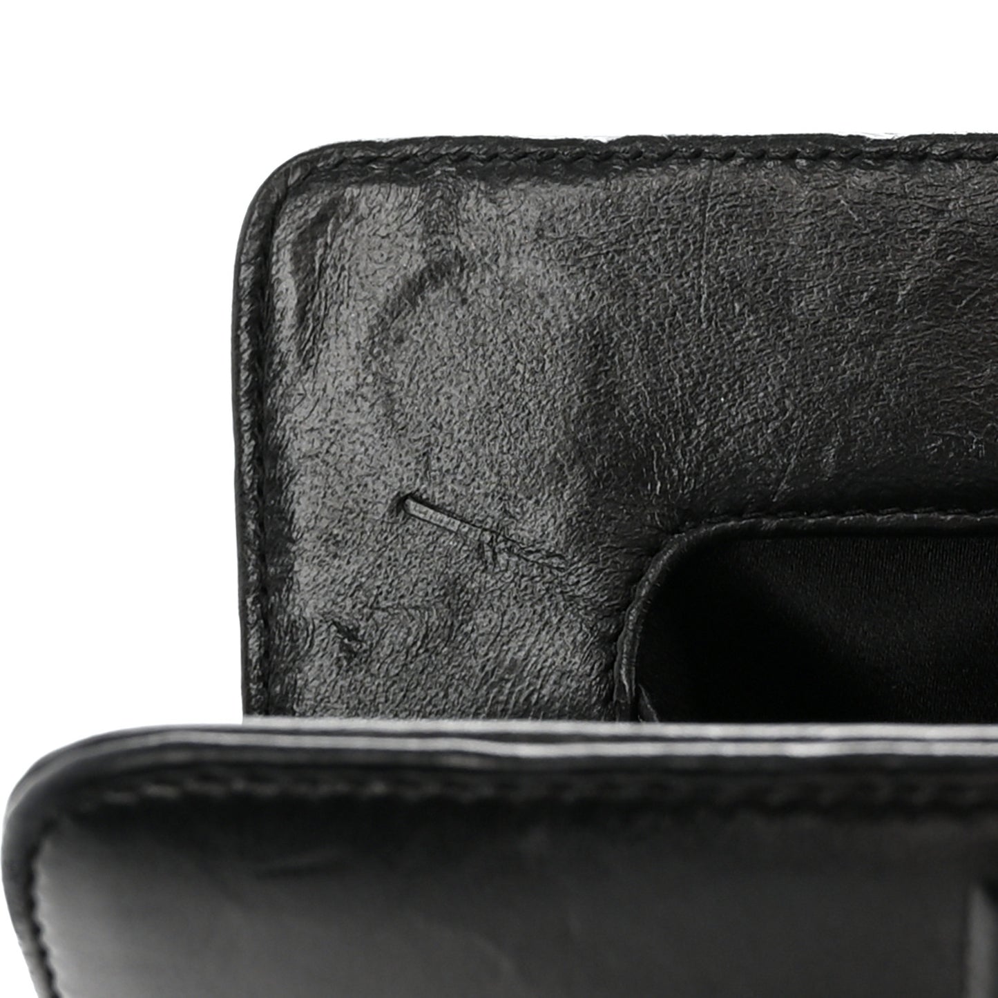 Lambskin 5x5=CC Clutch Black