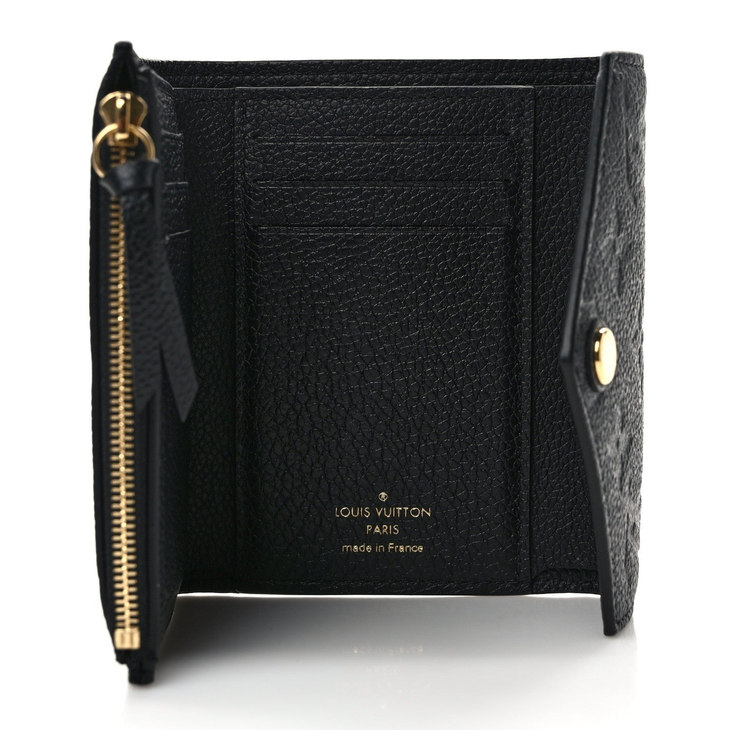 Louis Vuitton Empreinte Victorine Wallet Black 5 of 7