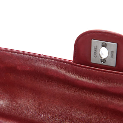Chanel Patent East West Chocolate Bar Flap Red 10 of 15