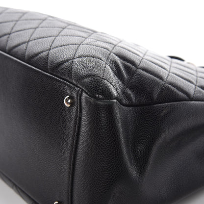 Chanel Caviar Quilted XL Grand Shopping Tote GST Black 12 of 17