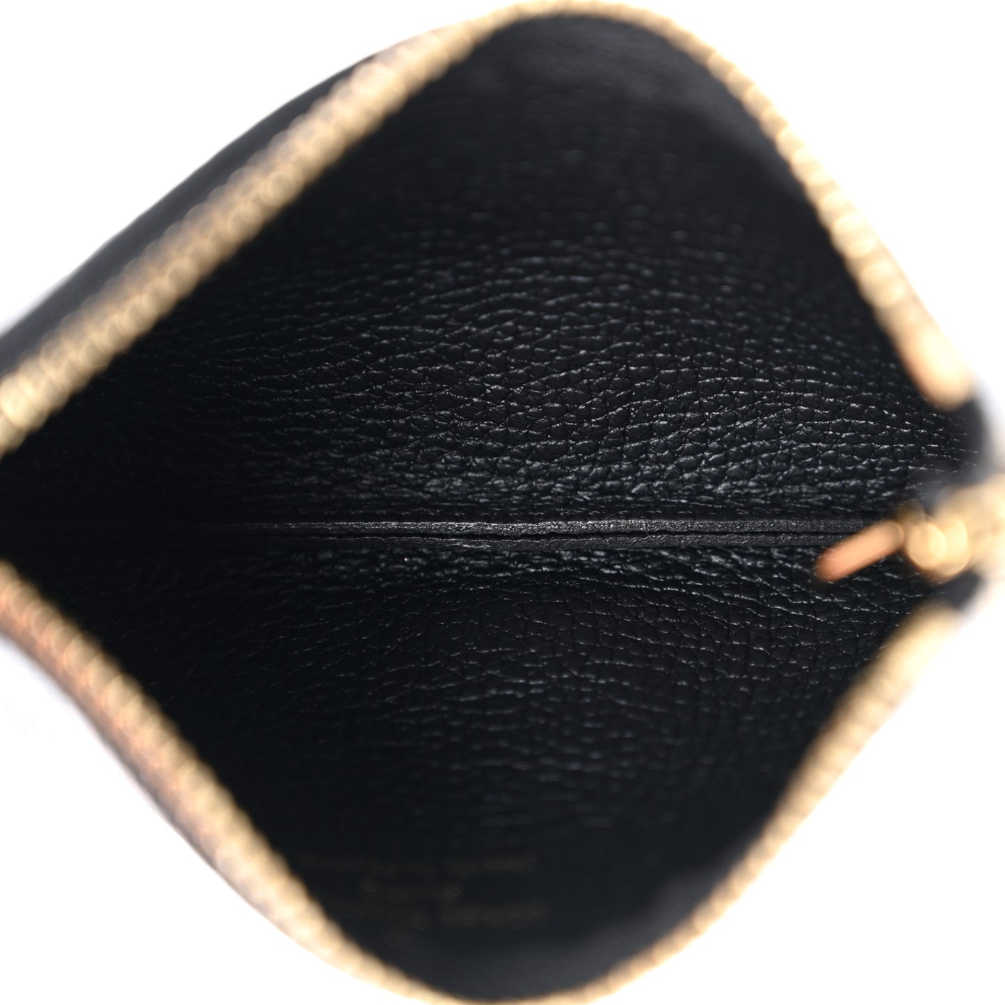 Empreinte Monogram Giant Key Pouch Black Beige