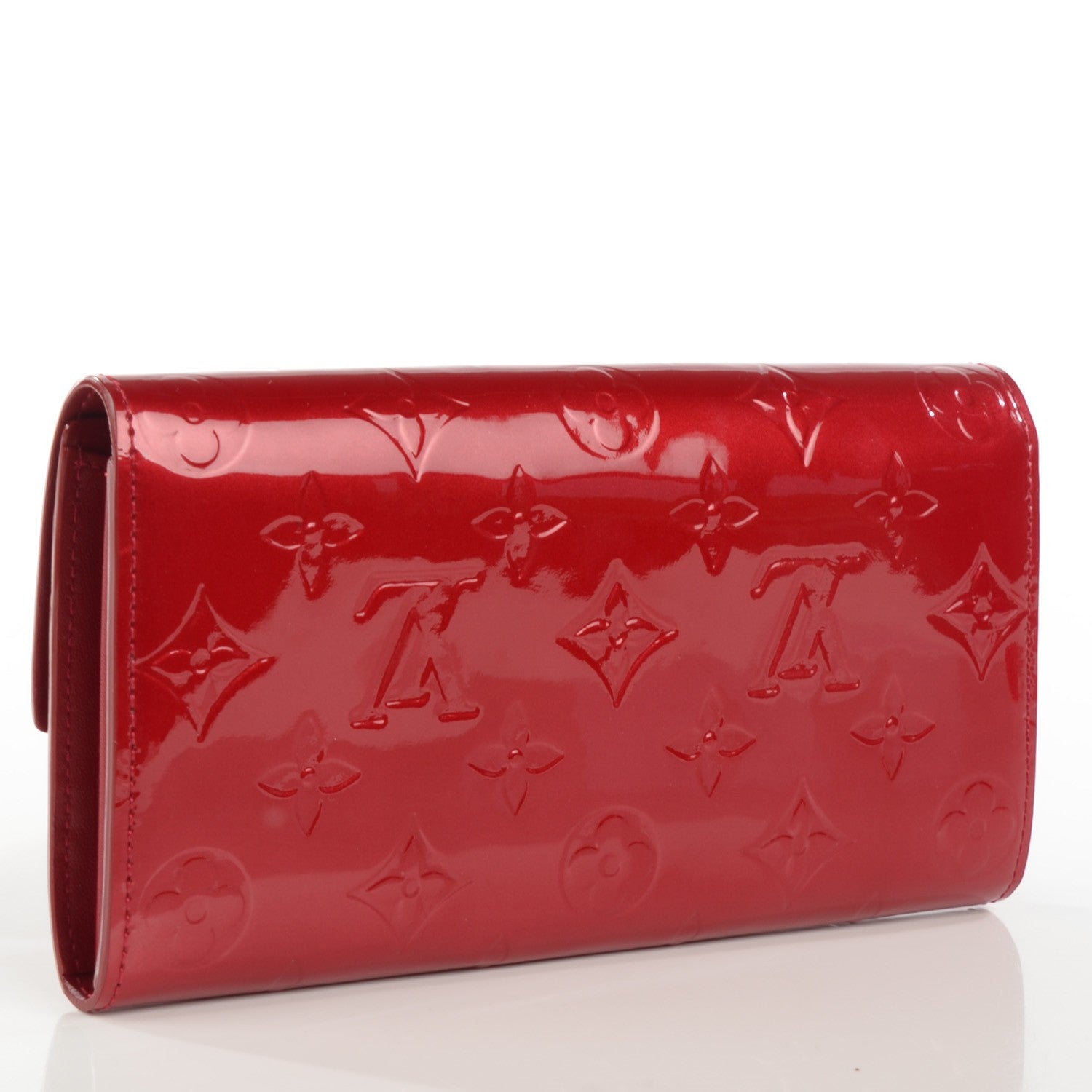 Louis Vuitton Vernis Sarah Wallet Pomme D'Amour 3 of 8
