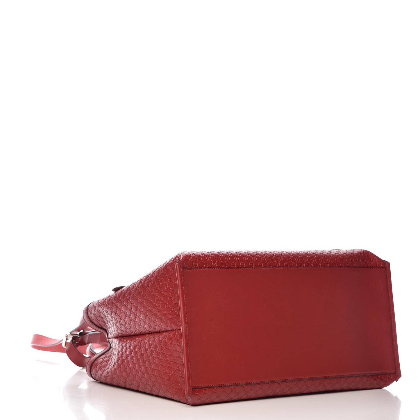 Soft Microguccissima Large Tote Red