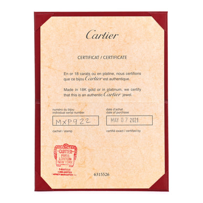 Cartier 18K Yellow Gold Small Juste Un Clou Ring 48 4.5 5 of 6