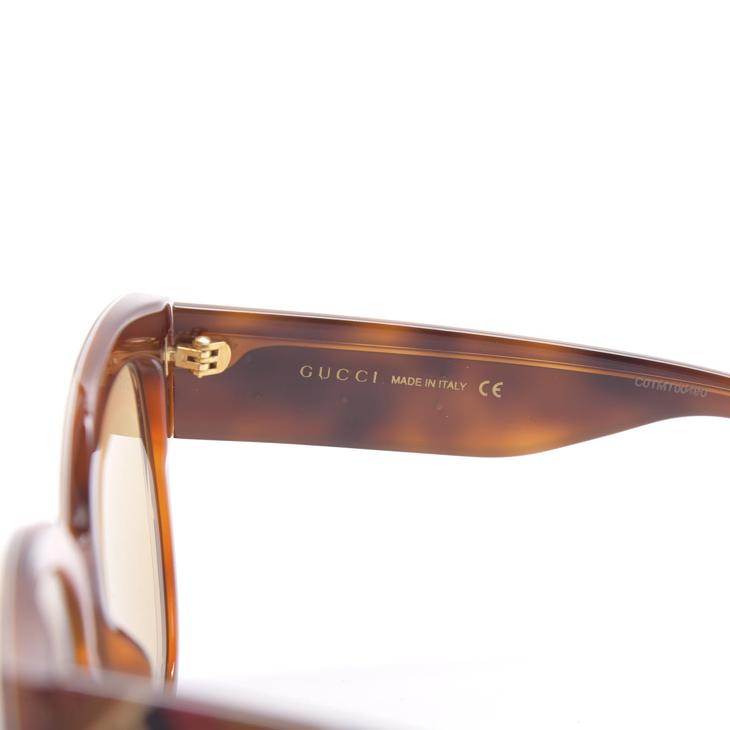 Gucci Acetate Square Frame Sunglasses GG0059S Multicolor 6 of 8
