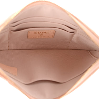Chanel Caviar Quilted Cosmetic Case Beige 5 of 8