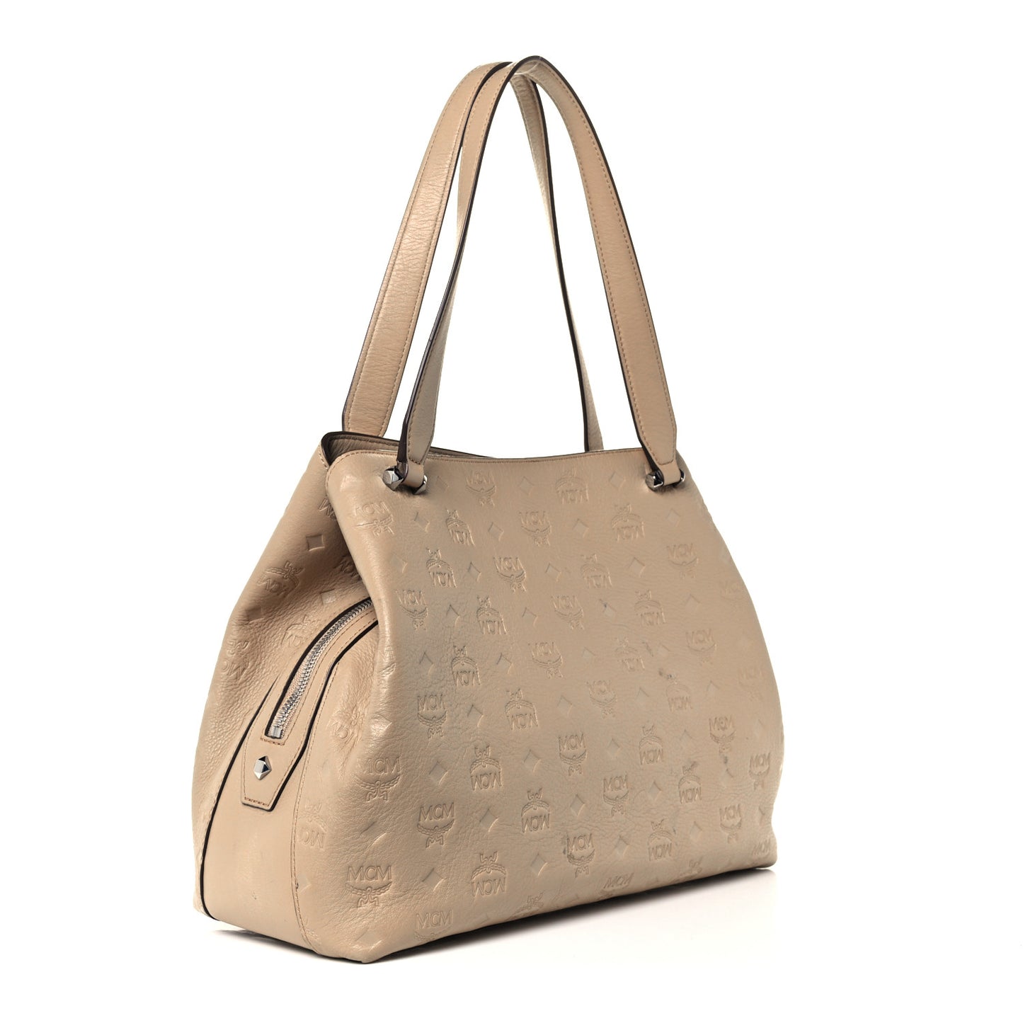 Calfskin Ottomar Monogram Essential Hobo New Beige
