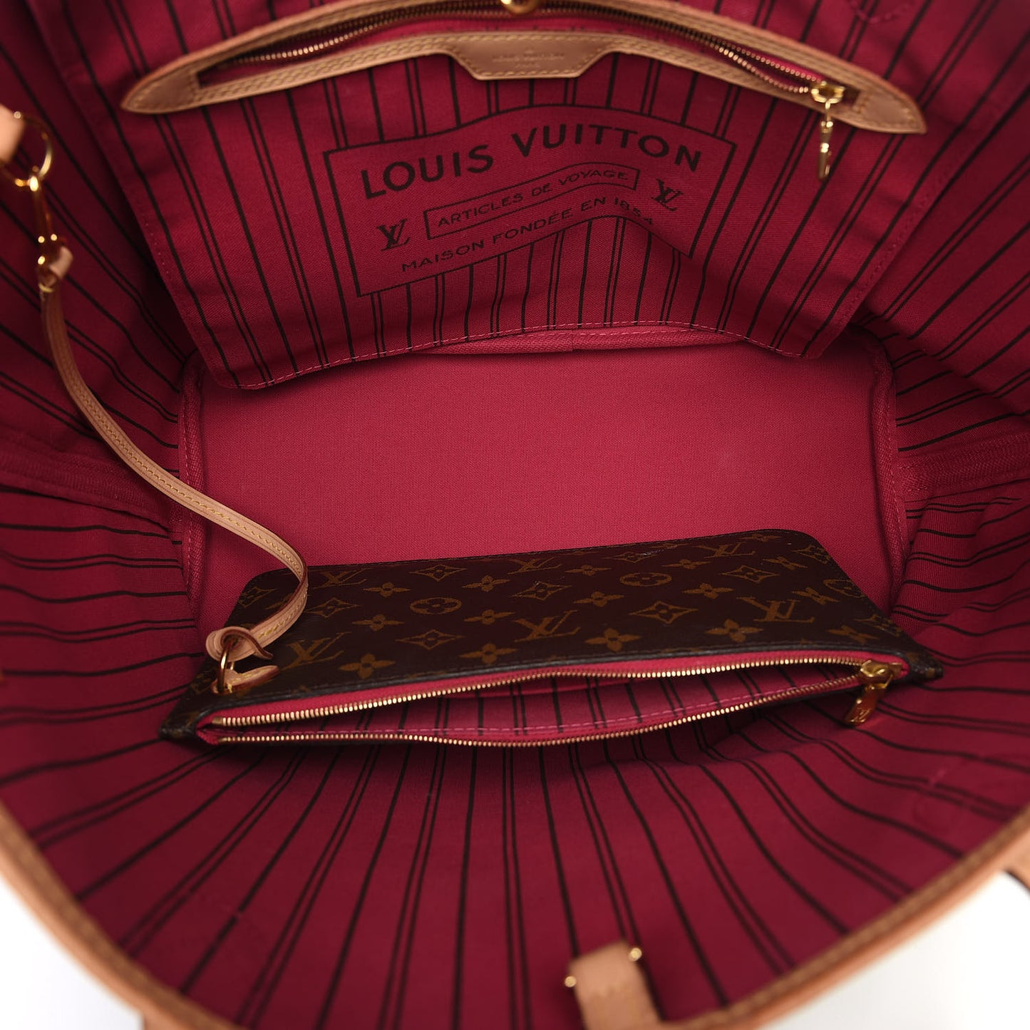 Monogram Neo Neverfull MM Pivoine