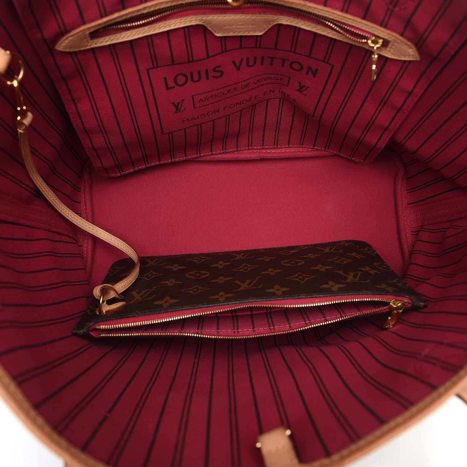Louis Vuitton Monogram Neo Neverfull MM Pivoine 5 of 10