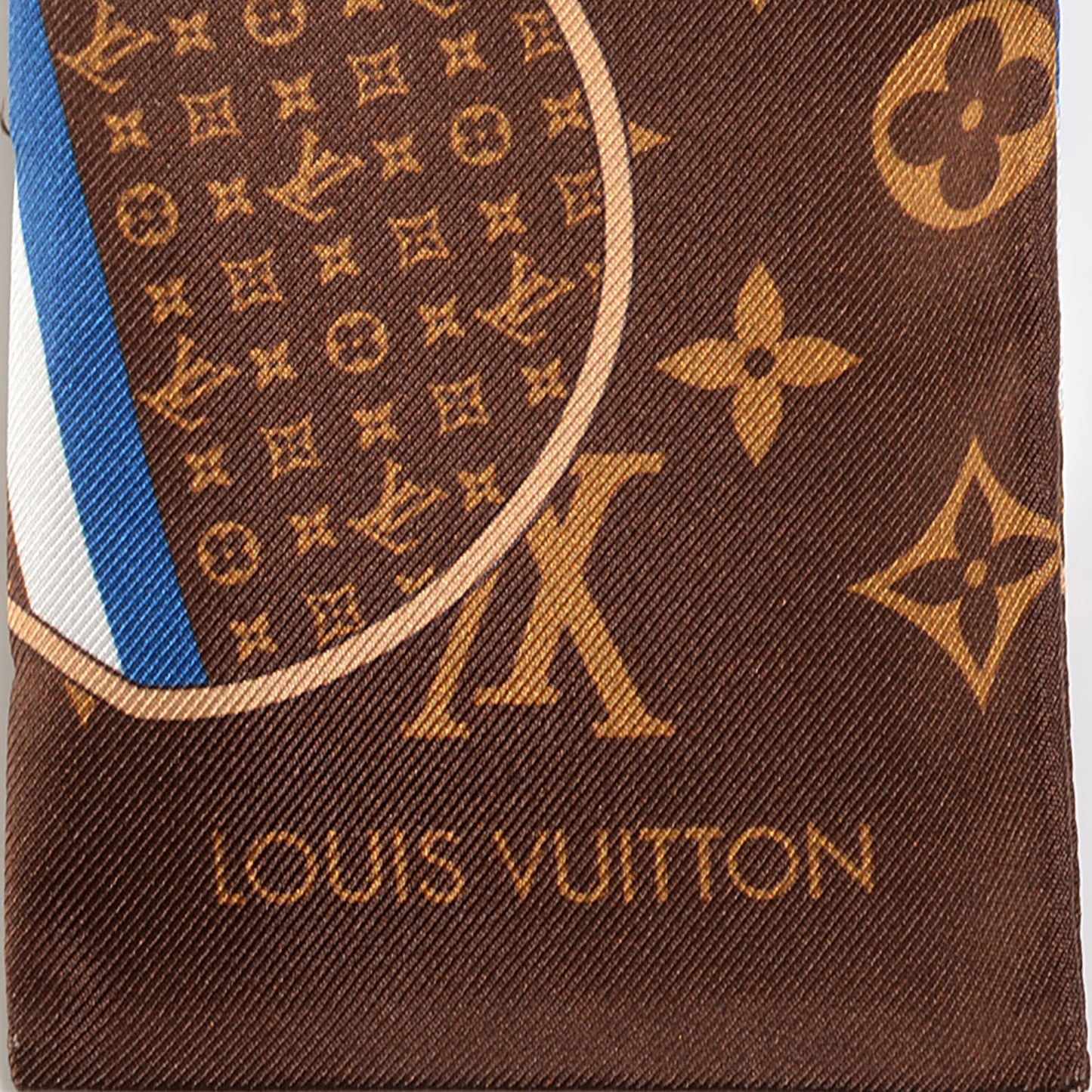 Silk Monogram Trunks Bandeau